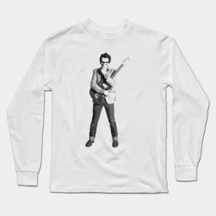 Elvis Costello//Guitar Long Sleeve T-Shirt